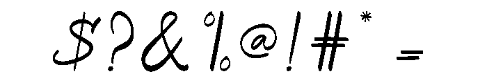 Sendal Jepit Font OTHER CHARS