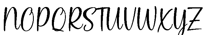Senday Font UPPERCASE