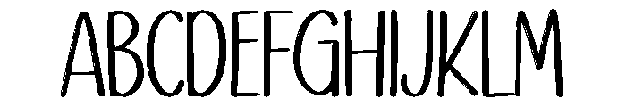 Sendirian Font UPPERCASE