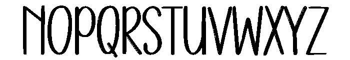 Sendirian Font UPPERCASE