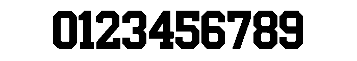Senior Regular Font OTHER CHARS