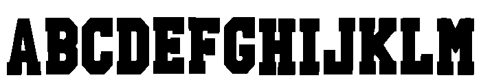 Senior Vintage Regular Font UPPERCASE