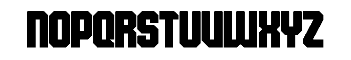 Seniors Regular Font UPPERCASE