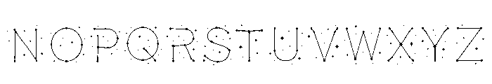 Senna Regular Font UPPERCASE