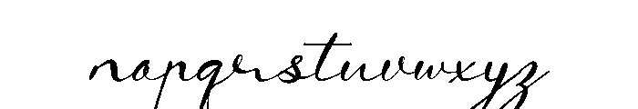 Sentaphira Font LOWERCASE