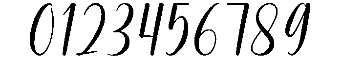 Sephia Triana Font OTHER CHARS