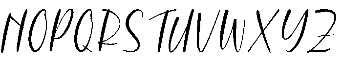 Sephia Triana Font UPPERCASE