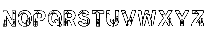 Sepia Regular Font LOWERCASE