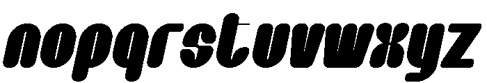 Seppro Italic Font LOWERCASE