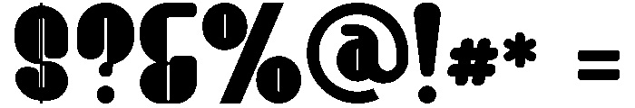 Seppro Font OTHER CHARS