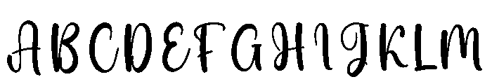 September Background Font UPPERCASE
