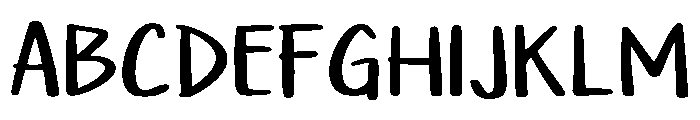 Serahkuai Regular Font UPPERCASE