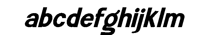 SeramoSlant-Bold FONT