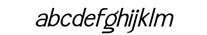 SeramoSlant-Medium FONT