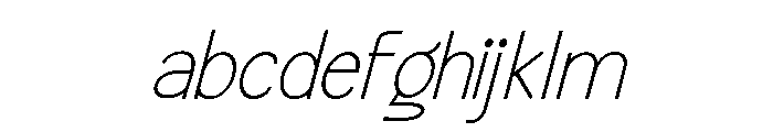 SeramoSlant-Regular FONT