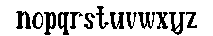 Seraphic_Grace Font LOWERCASE
