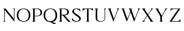 Seraphile Regular Font UPPERCASE