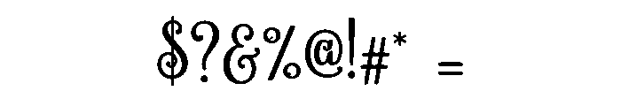 Seraphine Curl Font OTHER CHARS