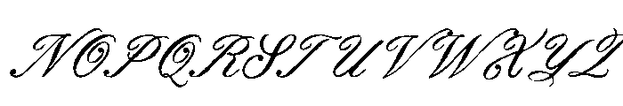 SeratoneVintageScript Font UPPERCASE