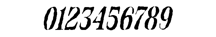 SeratoneVintageSerif-Italic Font OTHER CHARS