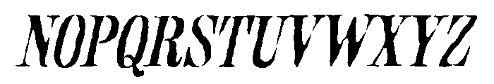 SeratoneVintageSerif-Italic Font UPPERCASE