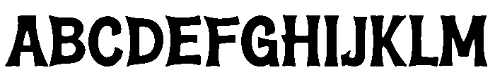 Serava Font UPPERCASE