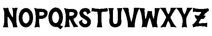 Serava Font LOWERCASE