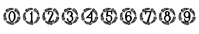 Seravine Monogram Font OTHER CHARS