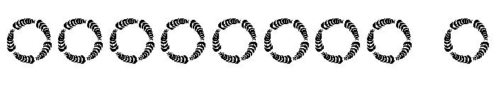 Seravine Monogram Font OTHER CHARS
