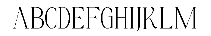 Serena Loren Font UPPERCASE