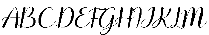 SerenaLewis-Regular Font UPPERCASE