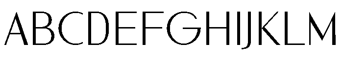 Serenata Font UPPERCASE