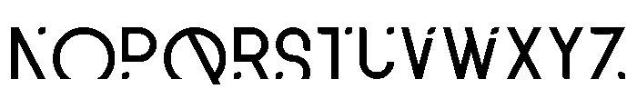 Serendius Regular Font LOWERCASE