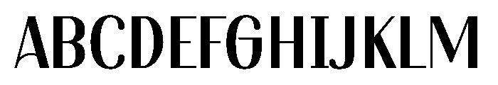 Serene Christmas Font UPPERCASE