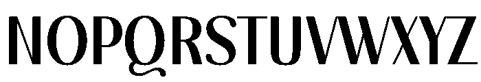 Serene Christmas Font UPPERCASE