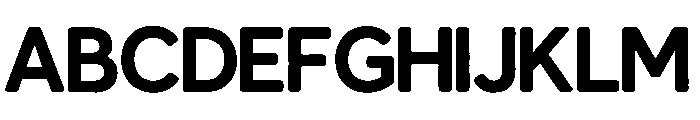 Serene Notes Display Regular Font UPPERCASE