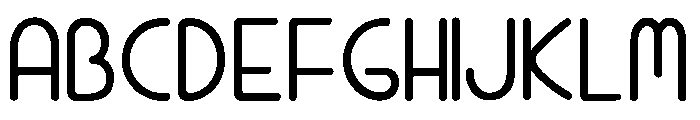 Serene_Peony Font UPPERCASE