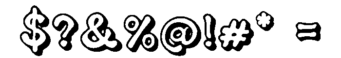 Serene_Scroll Font OTHER CHARS