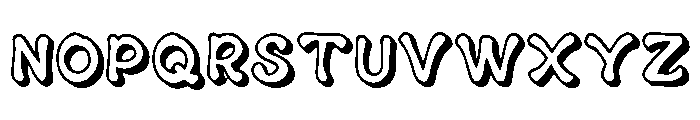 Serene_Scroll Font UPPERCASE