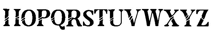 Serenidad Font UPPERCASE