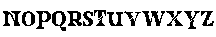Serenidad Font LOWERCASE