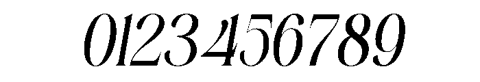 Serenity Bloom Italic Font OTHER CHARS