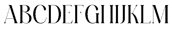 Serenity Bloom Regular Font UPPERCASE