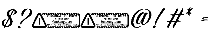 Serenovia Regular Font OTHER CHARS