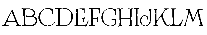 Serif59 Font UPPERCASE