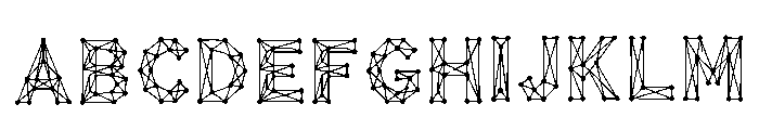 Serin Regular Font UPPERCASE
