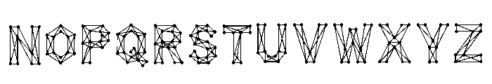 Serin Regular Font UPPERCASE
