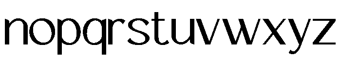 Serko-Regular Font LOWERCASE