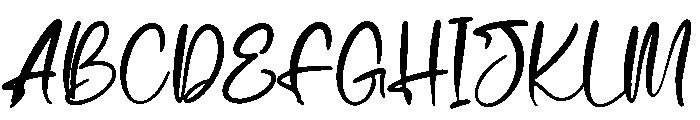 Serlune Font UPPERCASE