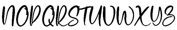 Serlune Font UPPERCASE
